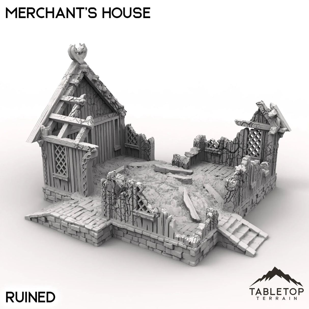Tabletop Terrain Building Merchant's House - Kingdom of Saxonia