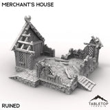 Tabletop Terrain Building Merchant's House - Kingdom of Saxonia