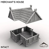 Tabletop Terrain Building Merchant's House - Kingdom of Saxonia