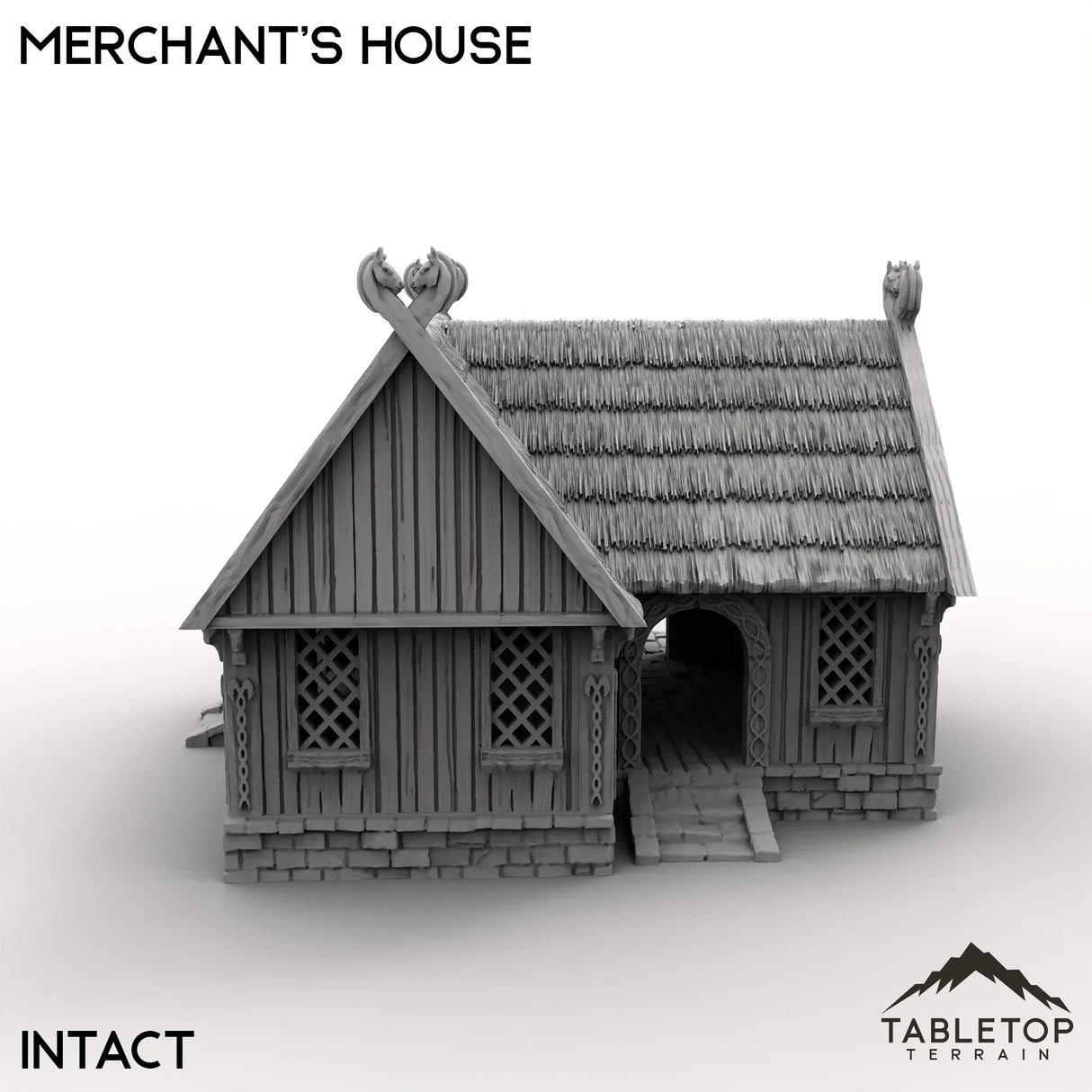 Tabletop Terrain Building Merchant's House - Kingdom of Saxonia