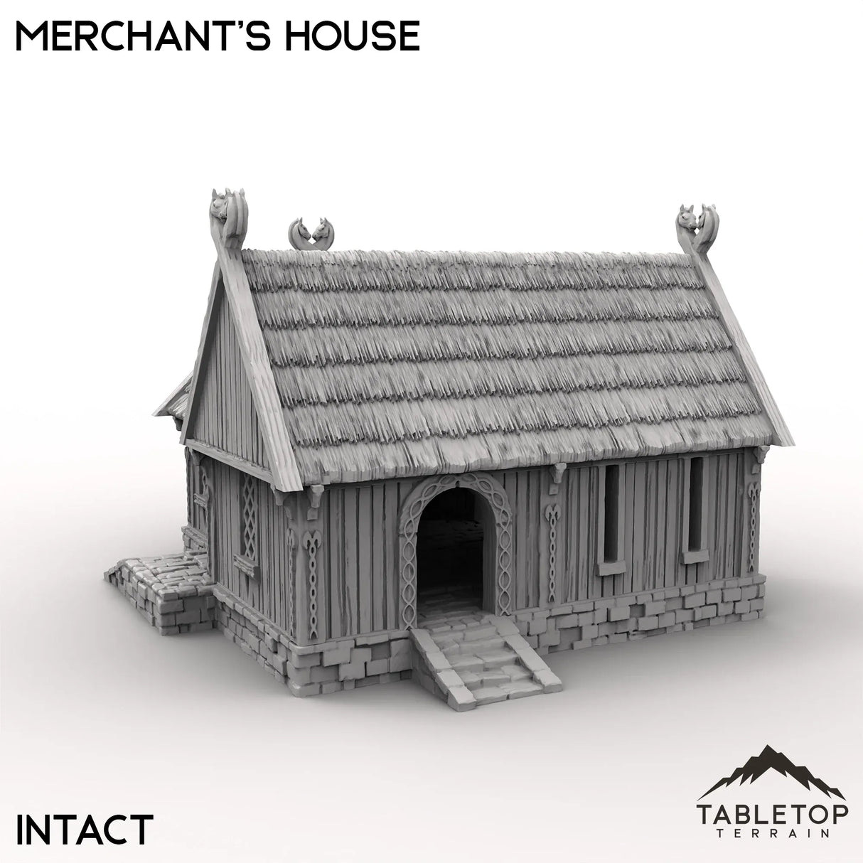 Tabletop Terrain Building Merchant's House - Kingdom of Saxonia