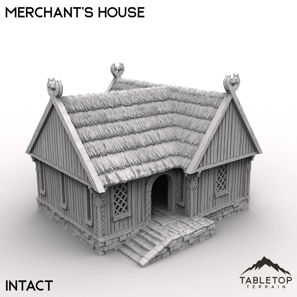 Tabletop Terrain Building Merchant's House - Kingdom of Saxonia