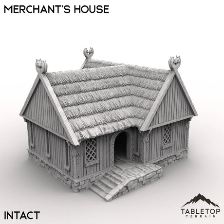 Tabletop Terrain Building Merchant's House - Kingdom of Saxonia