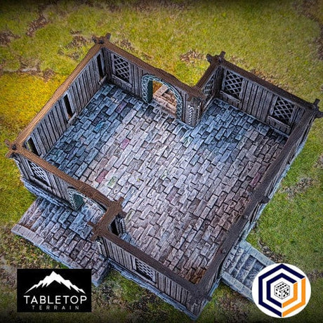 Tabletop Terrain Building Merchant's House - Kingdom of Saxonia