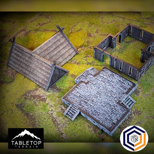 Tabletop Terrain Building Merchant's House - Kingdom of Saxonia