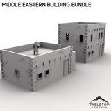 Tabletop Terrain Building Middle Eastern Building Bundle - Modern Warfare