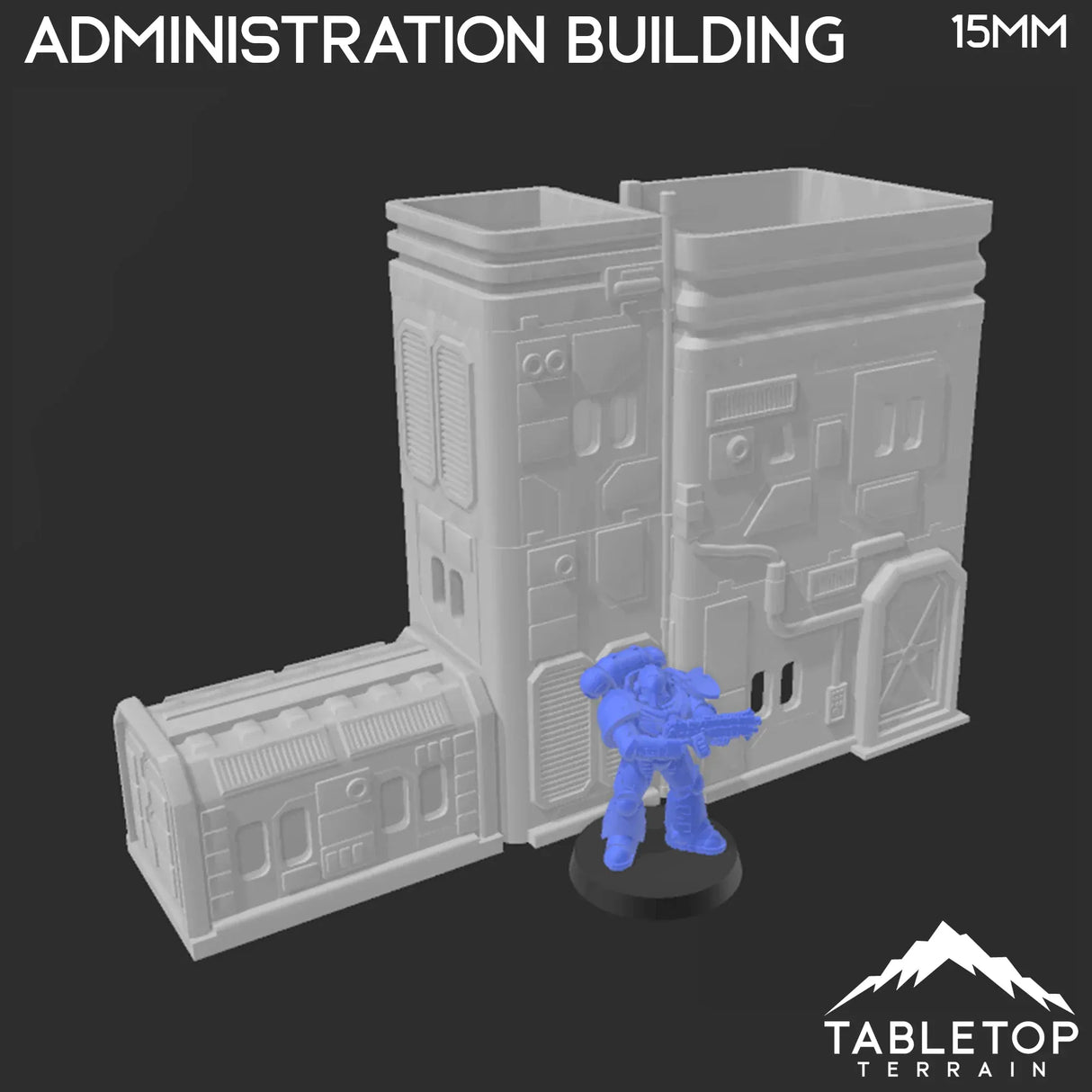 Tabletop Terrain Building Midrim City Administration Building - Star Wars Legion Building