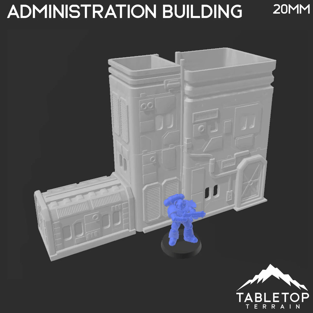 Tabletop Terrain Building Midrim City Administration Building - Star Wars Legion Building