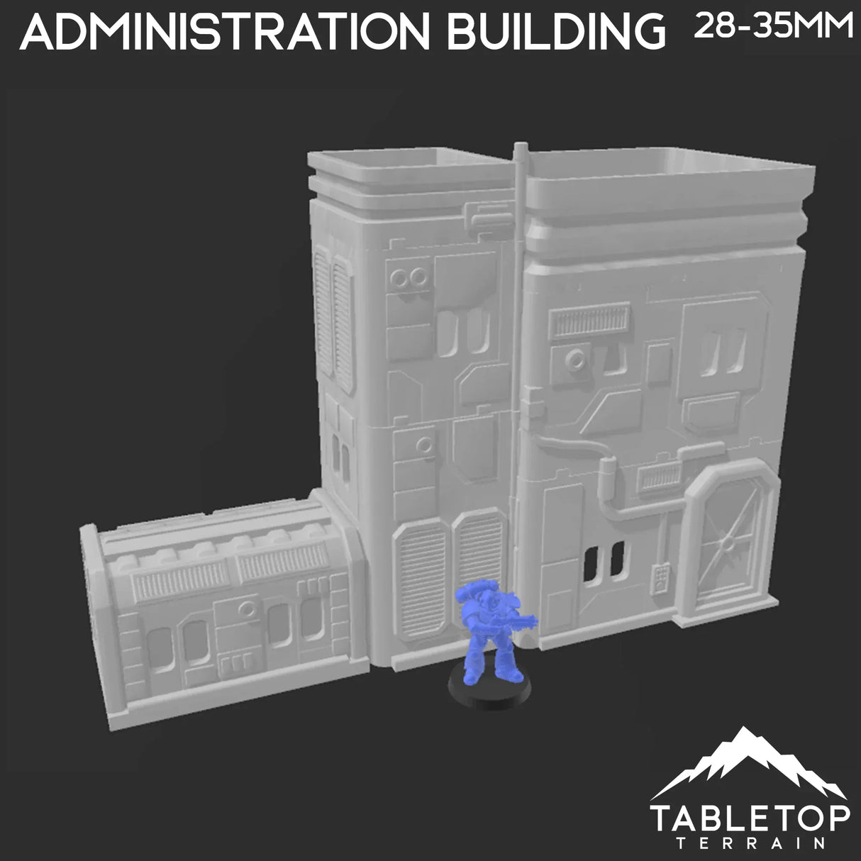 Tabletop Terrain Building Midrim City Administration Building - Star Wars Legion Building