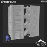 Tabletop Terrain Building Midrim City Apartments - Star Wars Legion Building