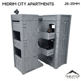 Tabletop Terrain Building Midrim City Apartments - Star Wars Legion Building