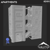 Tabletop Terrain Building Midrim City Apartments - Star Wars Legion Building