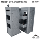 Tabletop Terrain Building Midrim City Apartments - Star Wars Legion Building