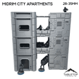 Tabletop Terrain Building Midrim City Apartments - Star Wars Legion Building