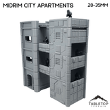 Tabletop Terrain Building Midrim City Apartments - Star Wars Legion Building