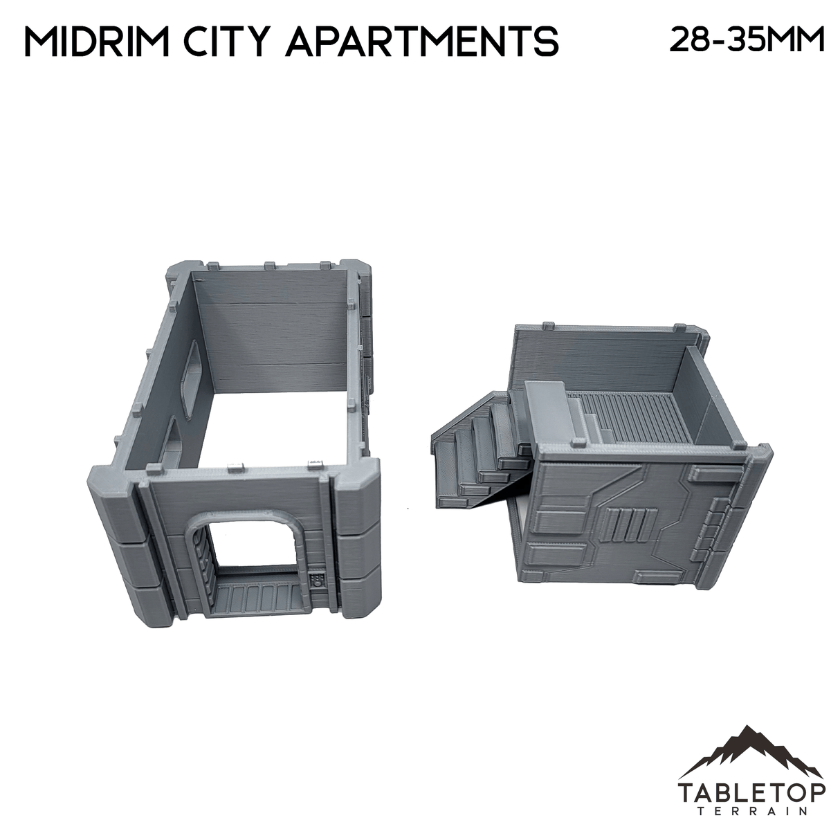 Tabletop Terrain Building Midrim City Apartments - Star Wars Legion Building