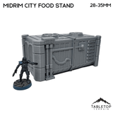 Tabletop Terrain Building Midrim City Food Stand - Star Wars Legion Building