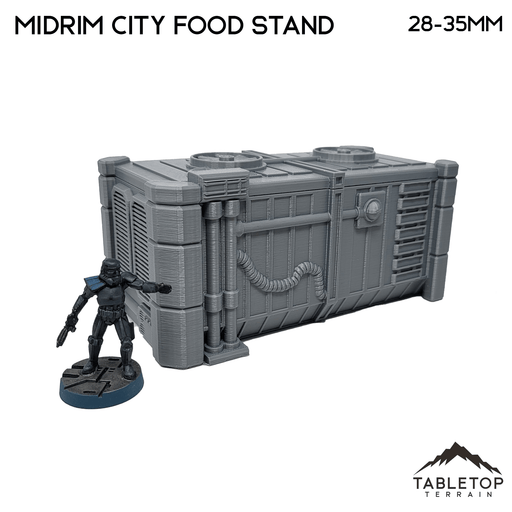 Tabletop Terrain Building Midrim City Food Stand - Star Wars Legion Building