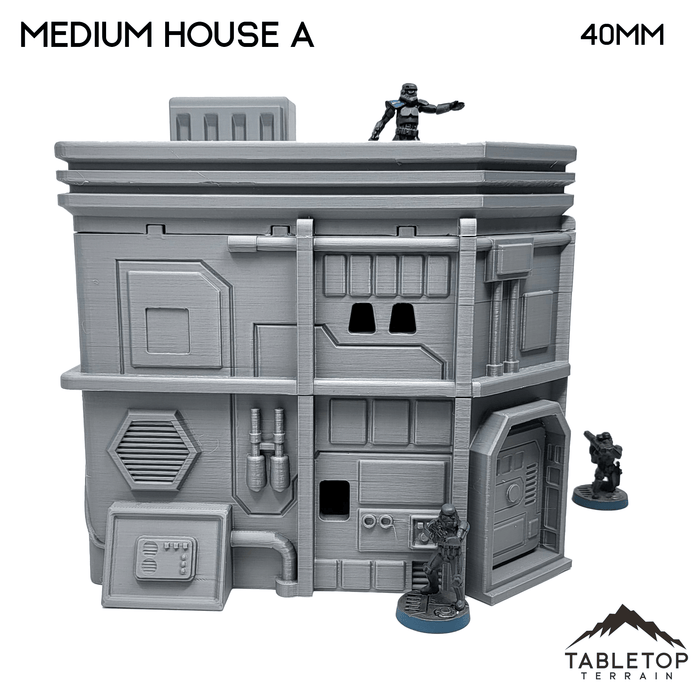 Tabletop Terrain Building Midrim City Medium House A - Star Wars Legion Building