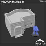 Tabletop Terrain Building Midrim City Medium House B - Star Wars Legion Building