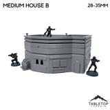 Tabletop Terrain Building Midrim City Medium House B - Star Wars Legion Building