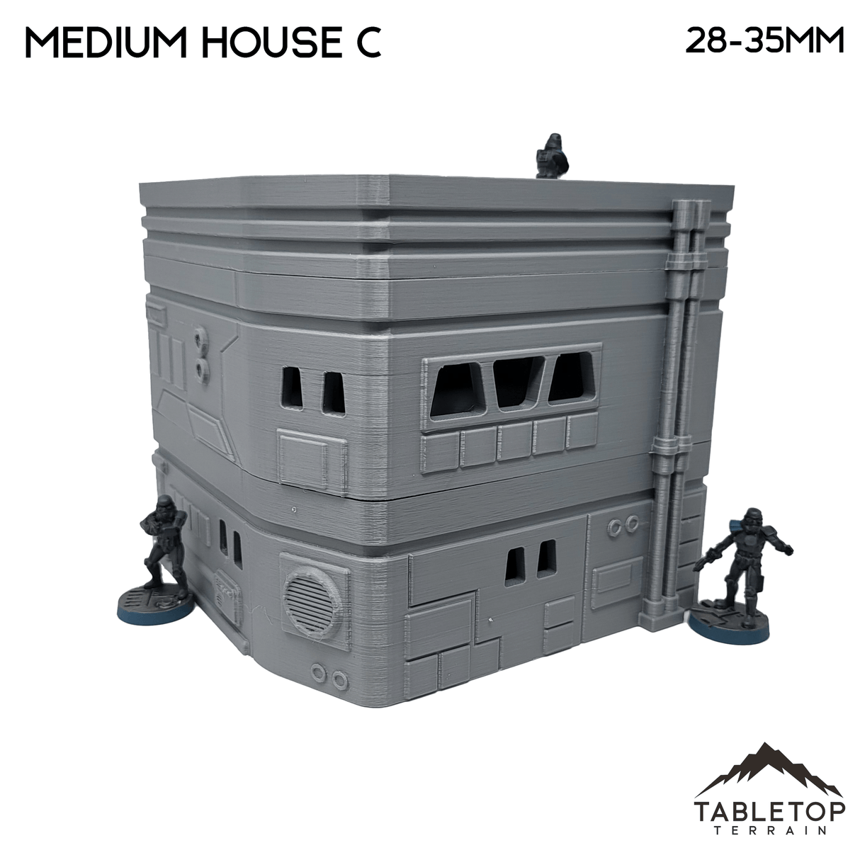 Tabletop Terrain Building Midrim City Medium House C - Star Wars Legion Building