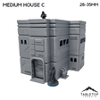 Tabletop Terrain Building Midrim City Medium House C - Star Wars Legion Building