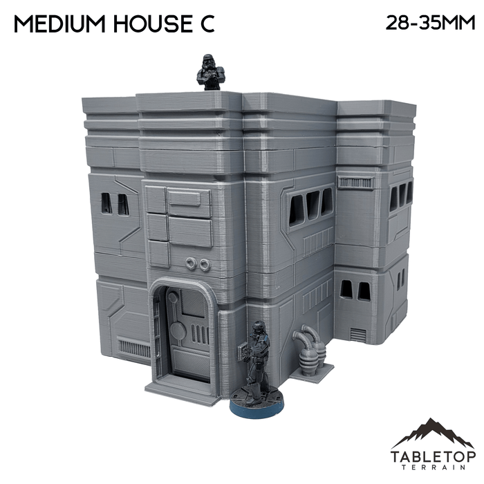 Tabletop Terrain Building Midrim City Medium House C - Star Wars Legion Building