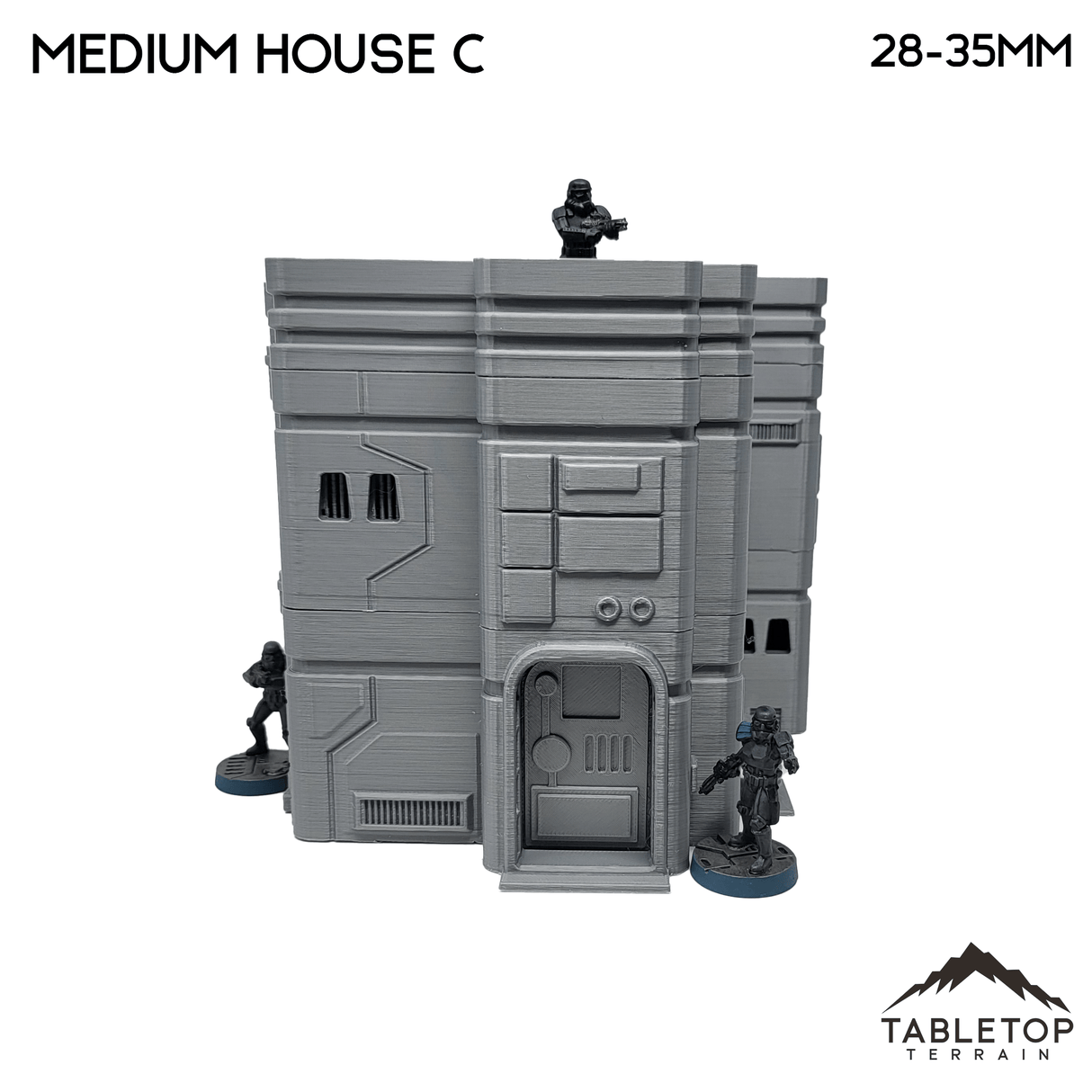 Tabletop Terrain Building Midrim City Medium House C - Star Wars Legion Building