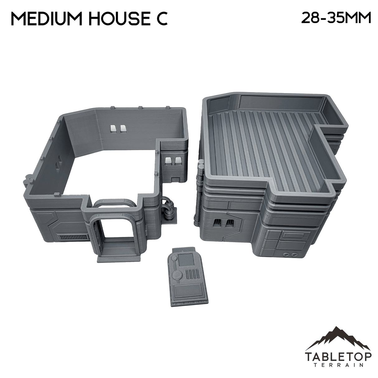 Tabletop Terrain Building Midrim City Medium House C - Star Wars Legion Building