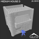 Tabletop Terrain Building Midrim City Medium House D - Star Wars Legion Building