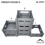 Tabletop Terrain Building Midrim City Medium House D - Star Wars Legion Building