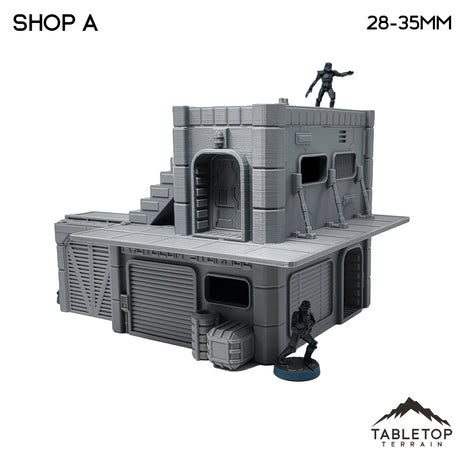 Tabletop Terrain Building Midrim City Shop A - Star Wars Legion Building