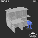 Tabletop Terrain Building Midrim City Shop B - Star Wars Legion Building