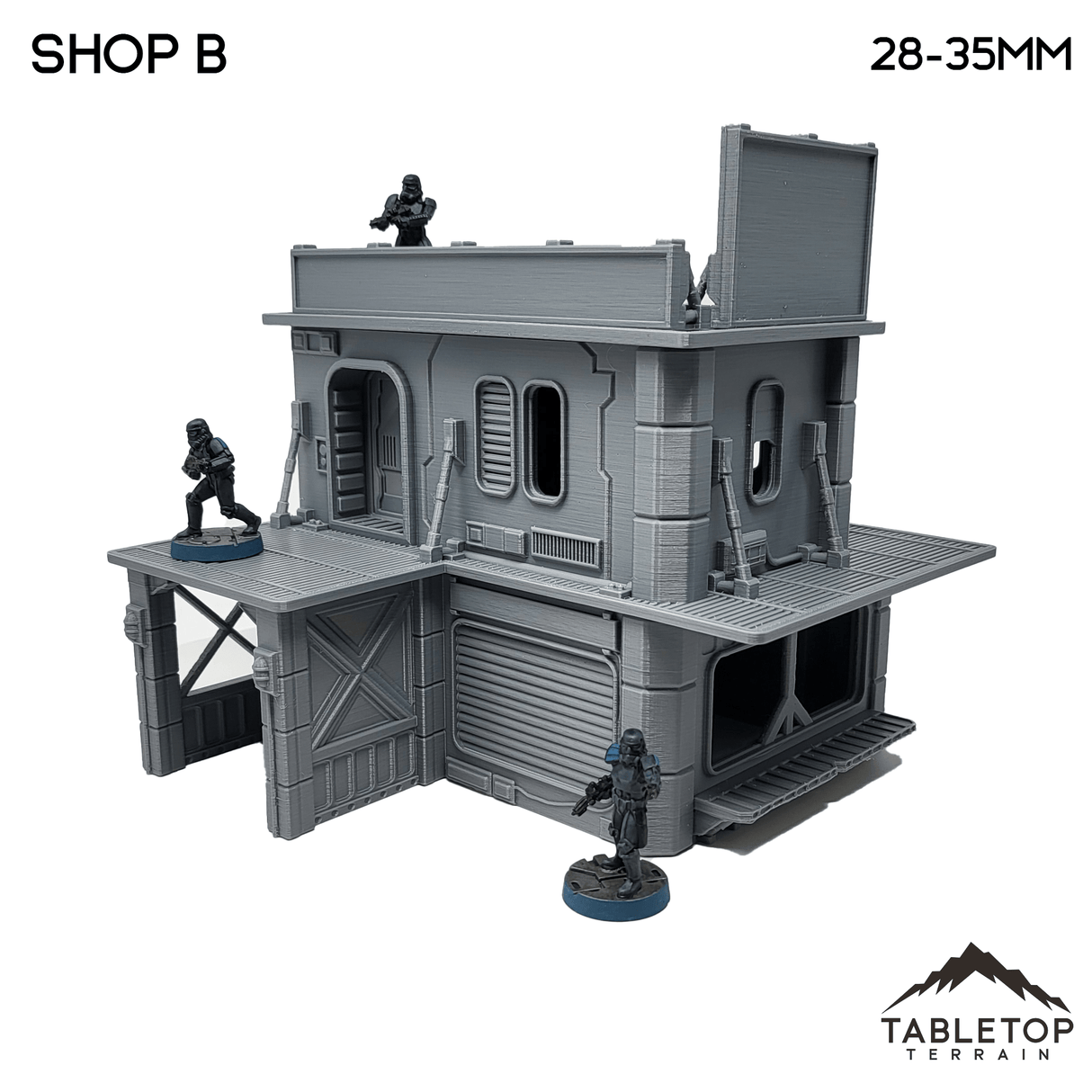 Tabletop Terrain Building Midrim City Shop B - Star Wars Legion Building