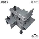 Tabletop Terrain Building Midrim City Shop B - Star Wars Legion Building