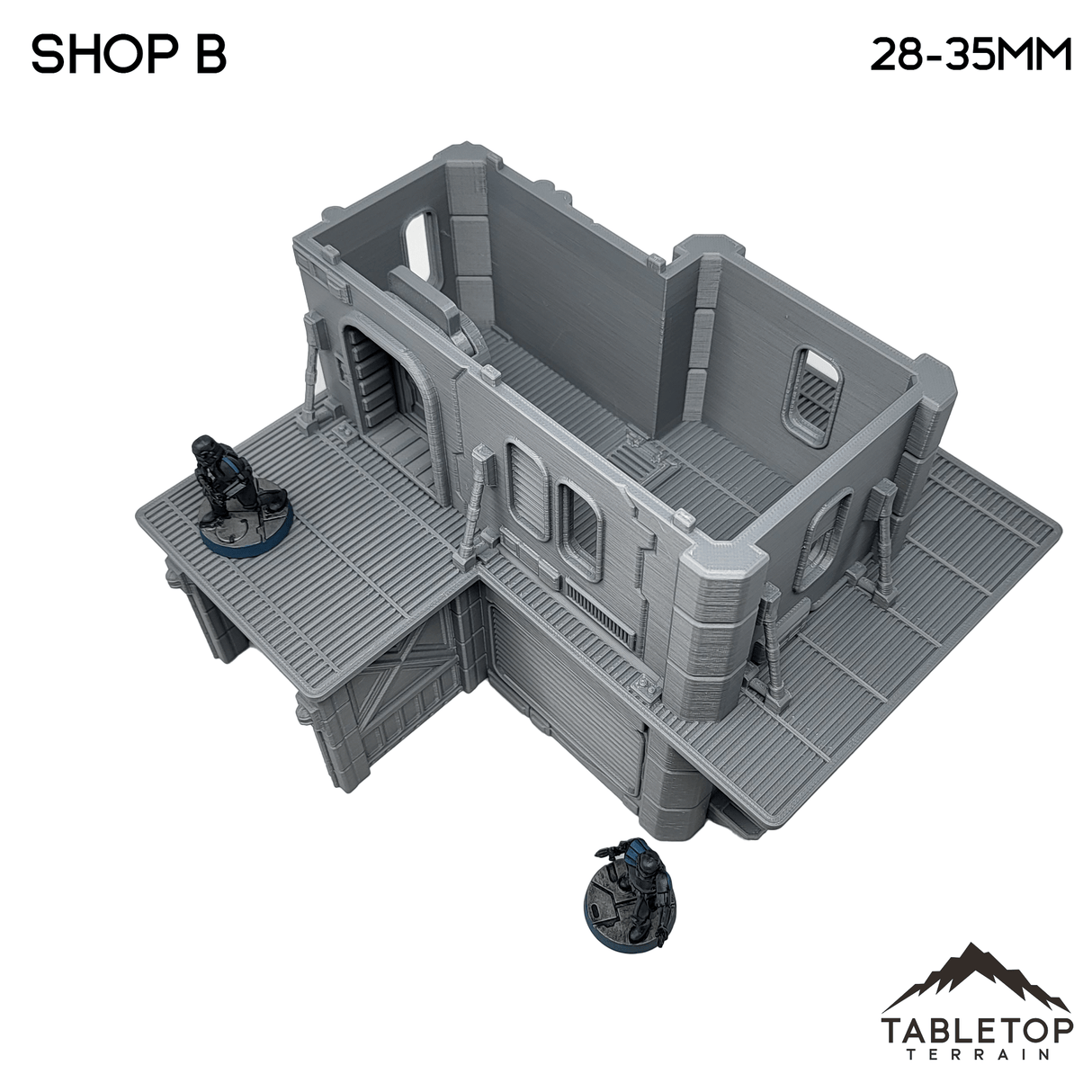 Tabletop Terrain Building Midrim City Shop B - Star Wars Legion Building