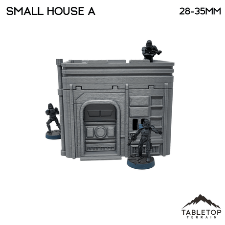 Tabletop Terrain Building Midrim City Small House A - Star Wars Legion Building