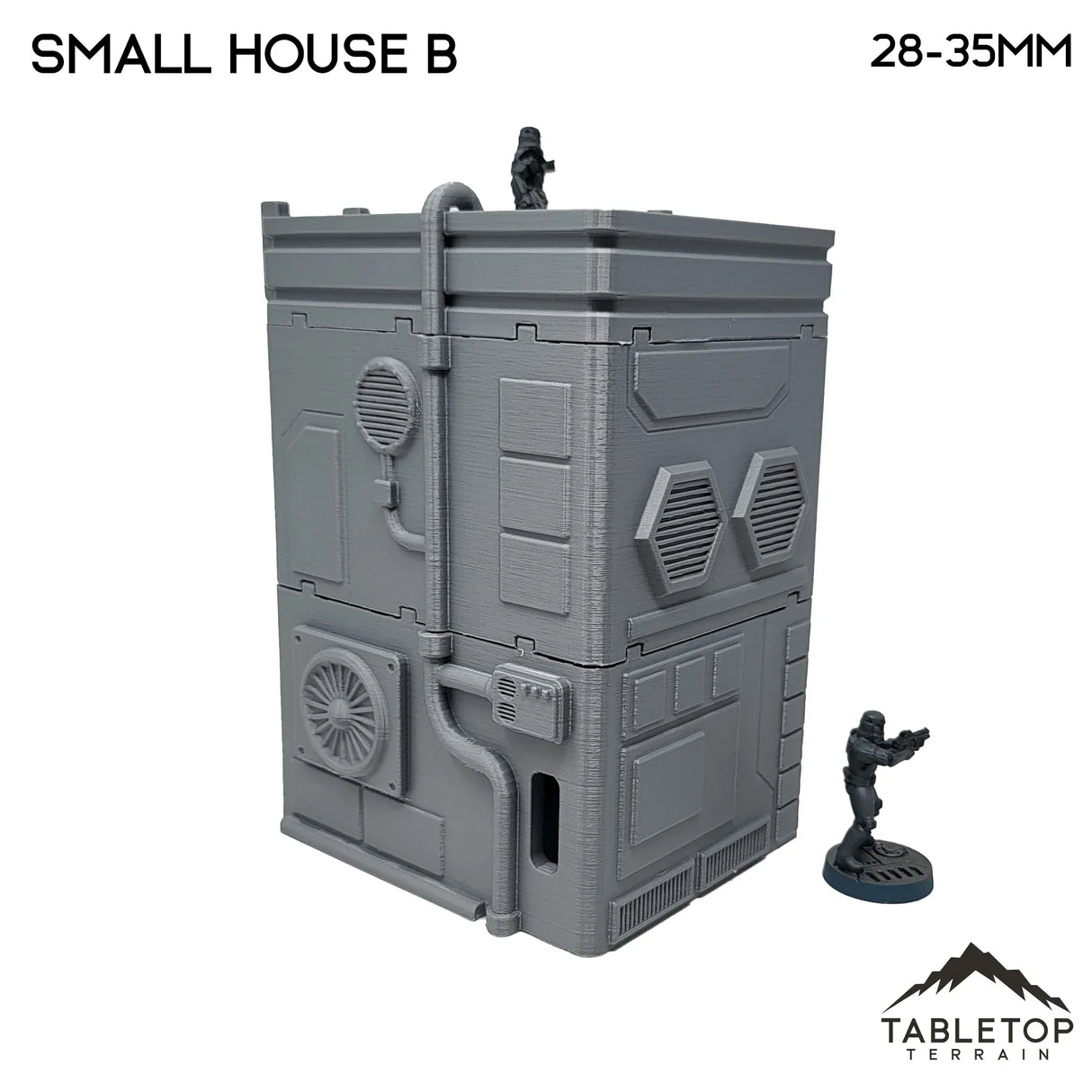 Tabletop Terrain Building Midrim City Small House B - Star Wars Legion Building