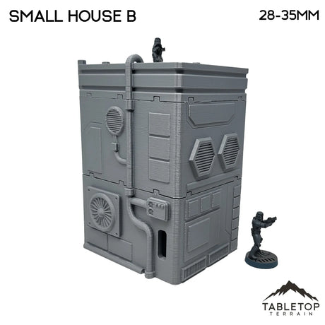 Tabletop Terrain Building Midrim City Small House B - Star Wars Legion Building