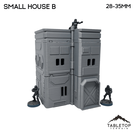 Tabletop Terrain Building Midrim City Small House B - Star Wars Legion Building