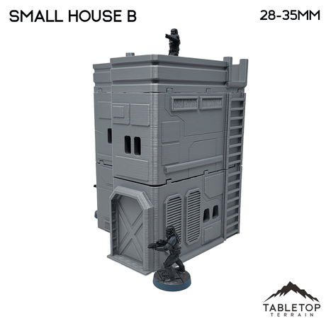 Tabletop Terrain Building Midrim City Small House B - Star Wars Legion Building