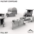 Tabletop Terrain Building Military Compound