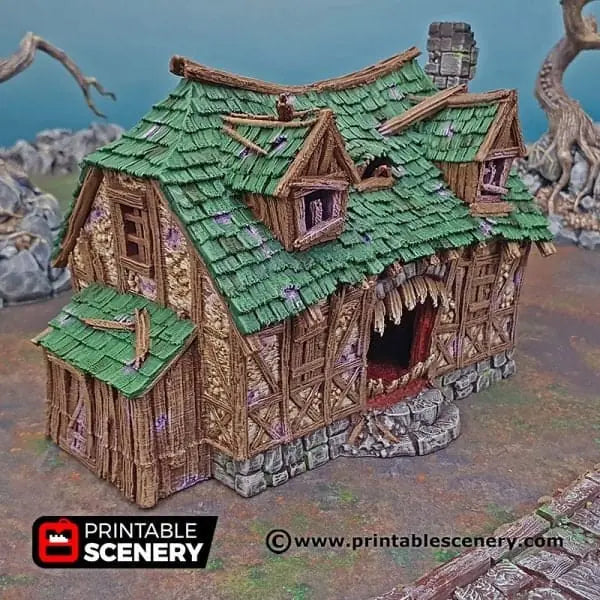 Tabletop Terrain Building Mimic House - Fantasy Building