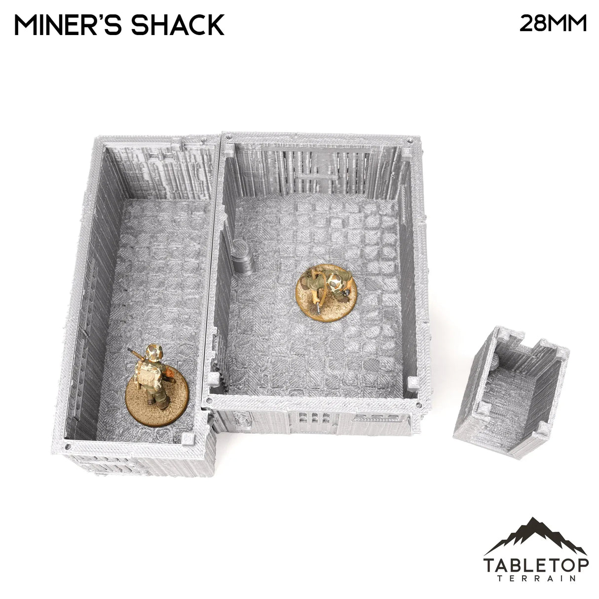 Tabletop Terrain Building Miners Shack - Wild West Building
