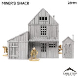 Tabletop Terrain Building Miners Shack - Wild West Building