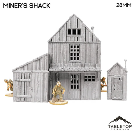 Tabletop Terrain Building Miners Shack - Wild West Building