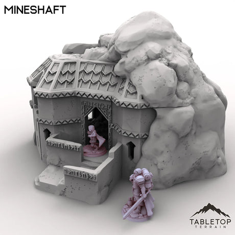 Tabletop Terrain Building Mineshaft - Kingdom of Durak Deep