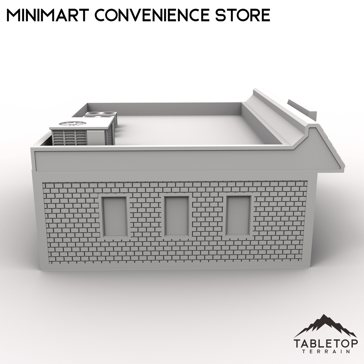 Tabletop Terrain Building MiniMart Convenience Store