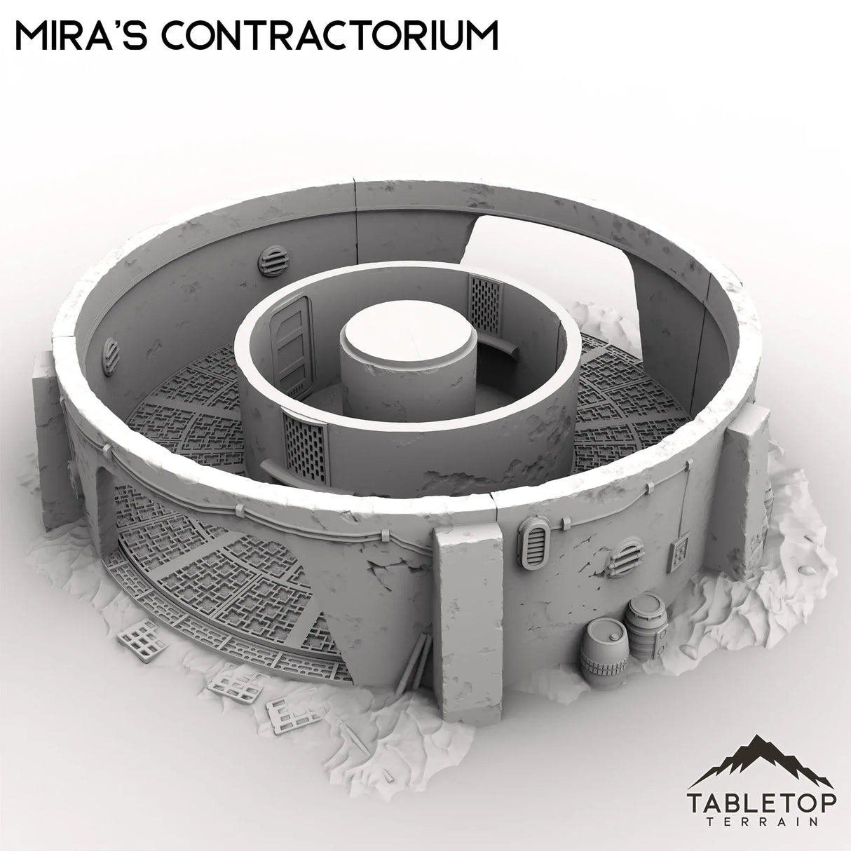 Tabletop Terrain Building Mira's Contractorium